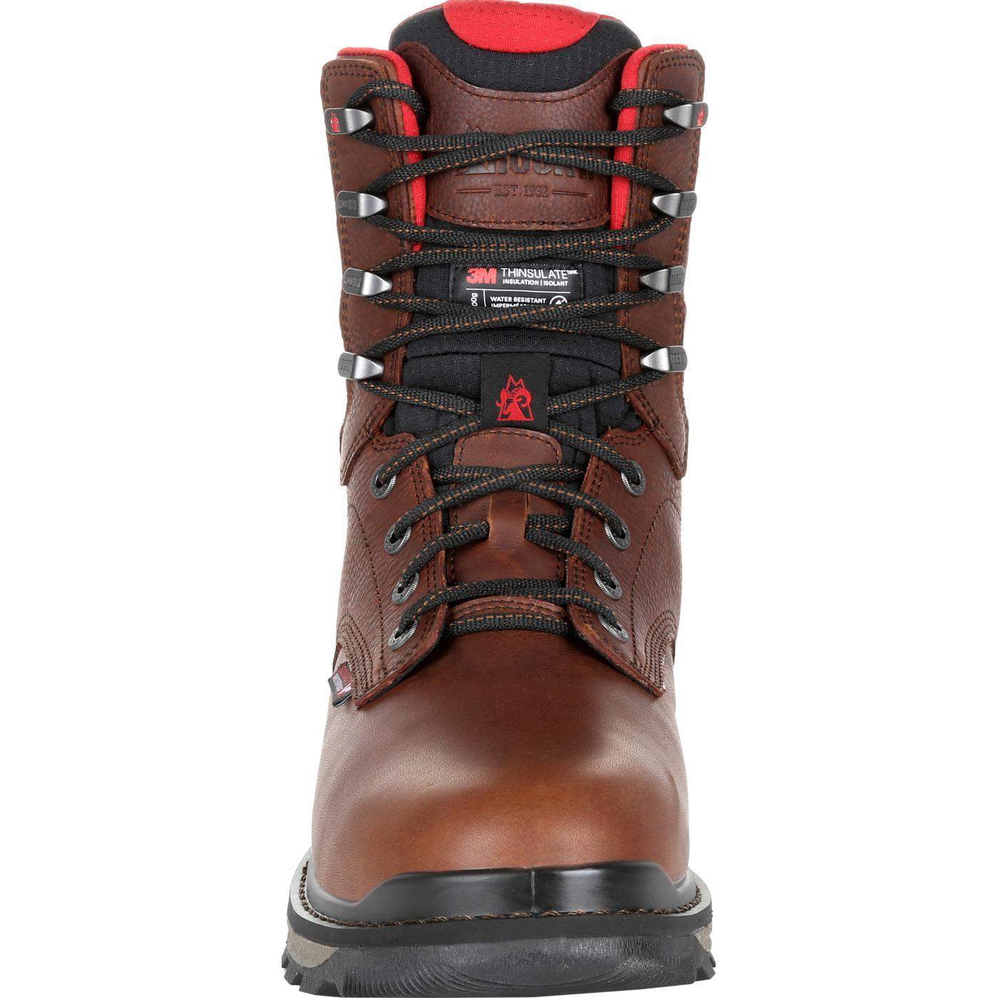 Rocky Rams Horn Composite Toe Waterproof 800G Insulated Work Boot - Rocky Boots - Flyclothing LLC