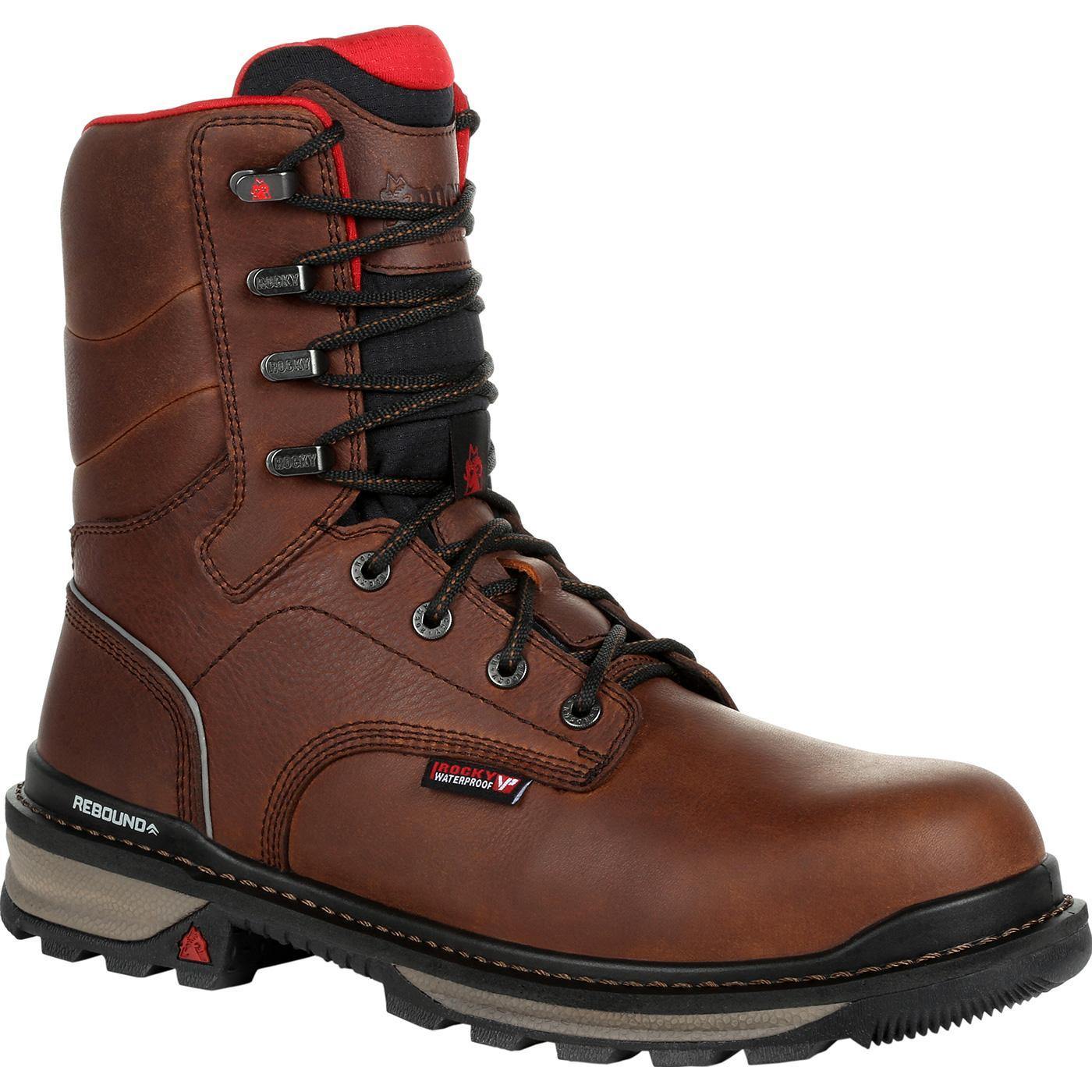 Rocky Rams Horn Waterproof Work Boot - Flyclothing LLC