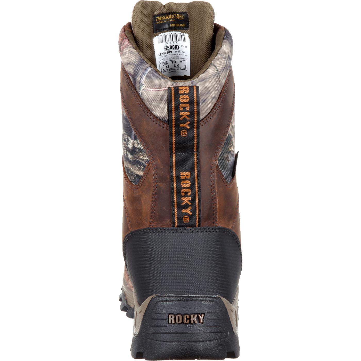 Rocky Sport Pro 1000G Insulated Waterproof Outdoor Boot - Rocky Boots - Flyclothing LLC