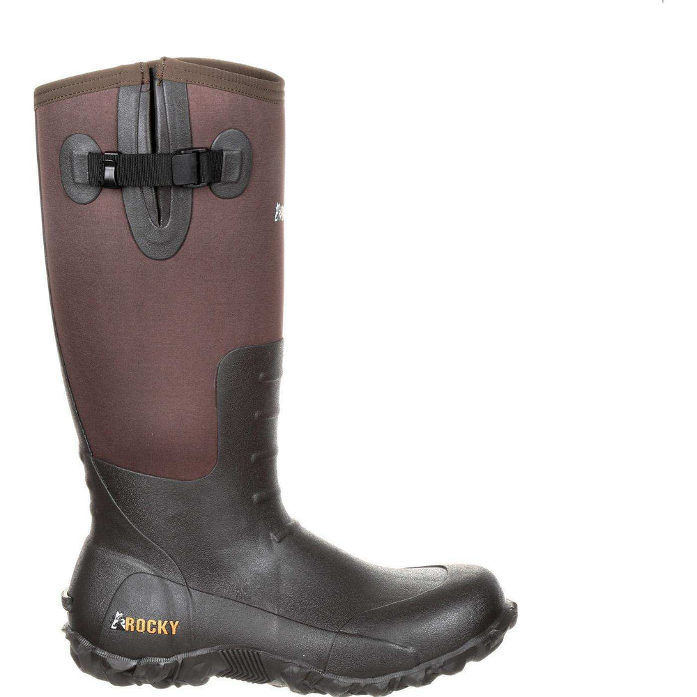 Rocky Core Brown Rubber Waterproof Outdoor Boot - Rocky - Flyclothing LLC