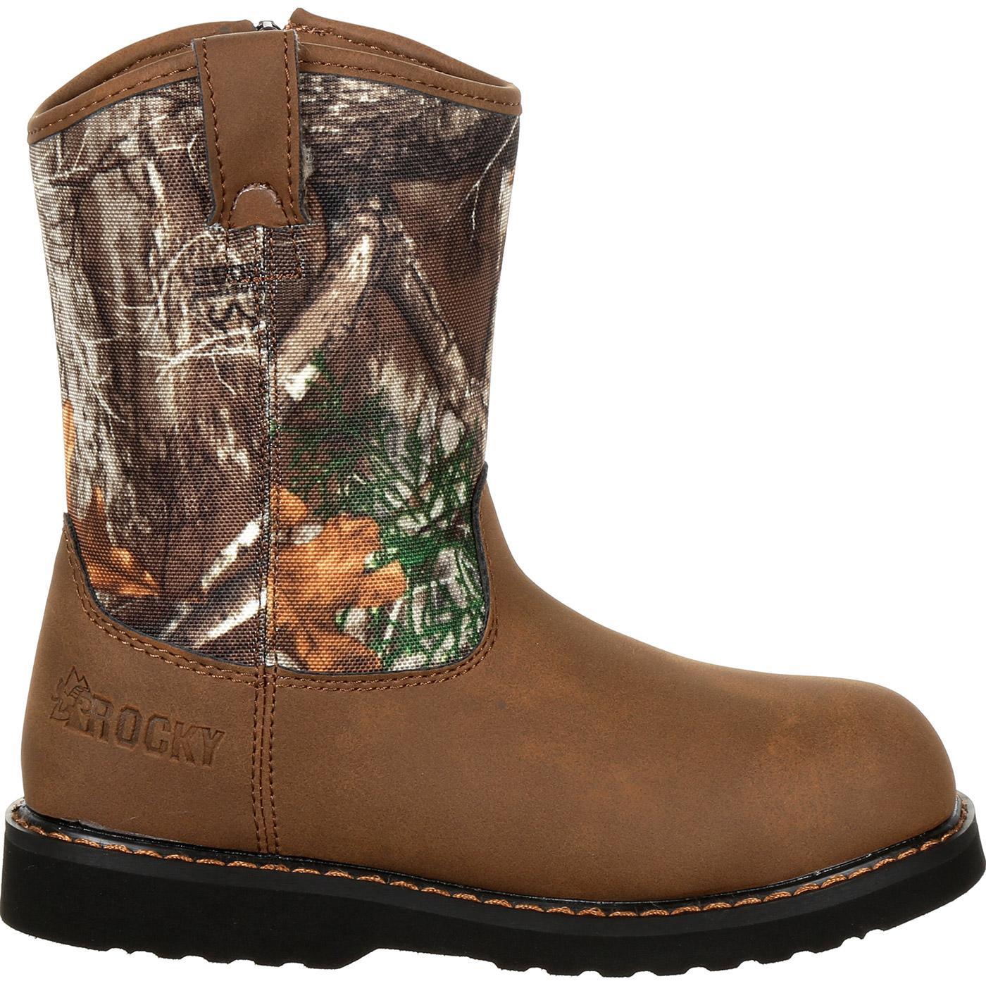 Rocky Big Kids' Lil Ropers Outdoor Boot - Flyclothing LLC