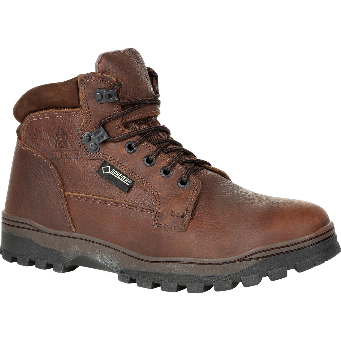 Rocky Outback Plain Toe GORE-TEX® Waterproof Outdoor Boot - Flyclothing LLC