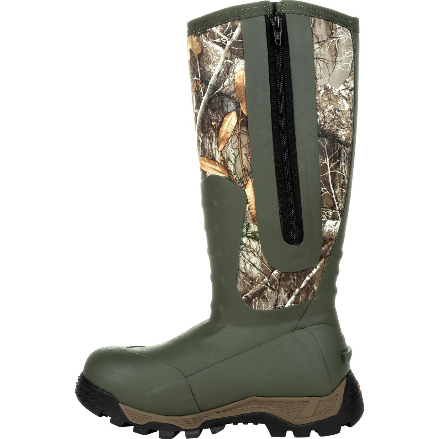 Rocky Sport Pro Women's 1200G Insulated Rubber Outdoor Boot - Flyclothing LLC