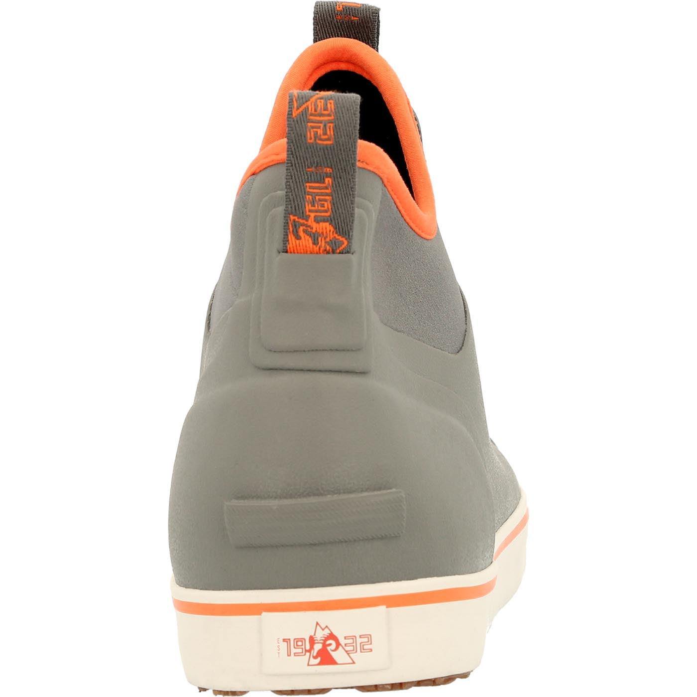 Rocky Dry-Strike Waterproof Gray & Orange Deck Boot - Rocky