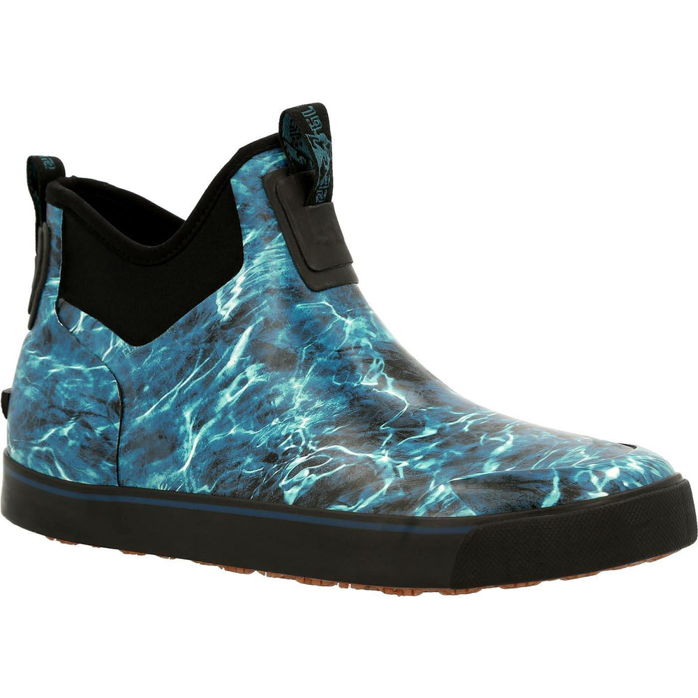 Rocky Dry-Strike Waterproof Mossy Oak Elements Agua Deck Boot - Rocky