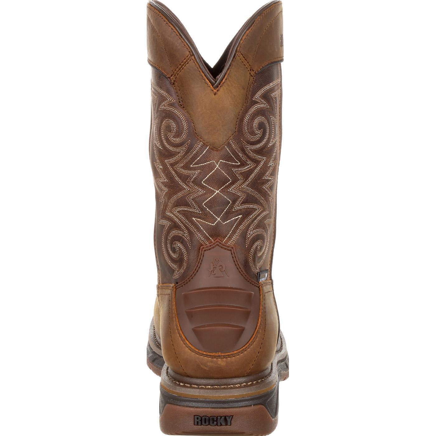 Rocky Iron Skull Composite Toe Waterproof Western Boot - Flyclothing LLC