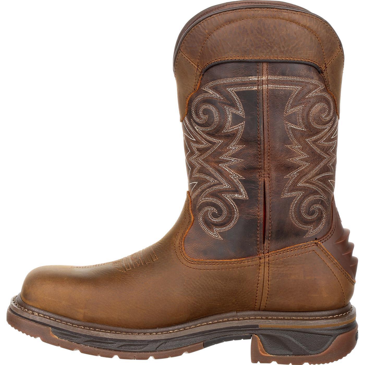 Rocky Iron Skull Composite Toe Waterproof Western Boot - Flyclothing LLC