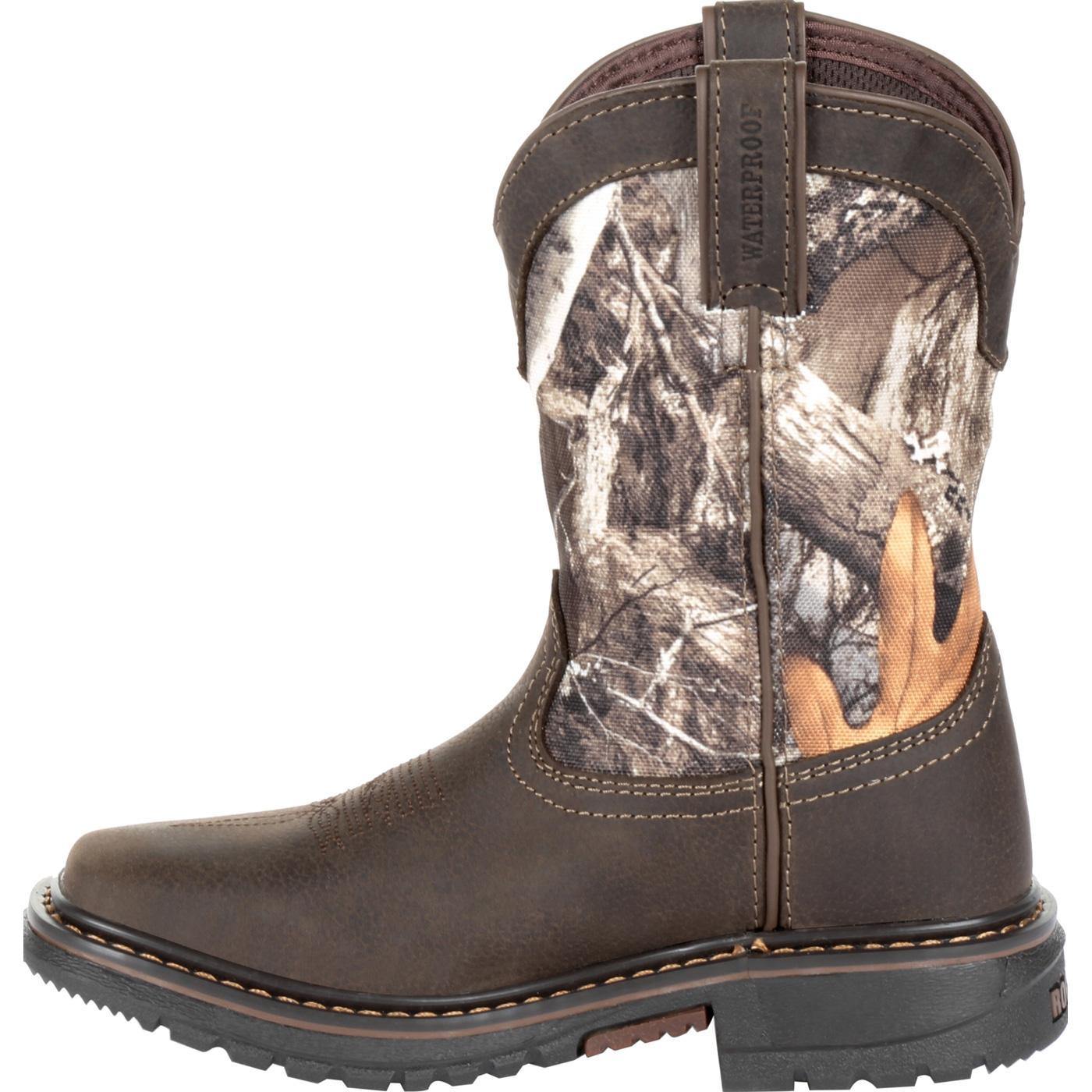 Rocky Kids' Ride FLX Waterproof Western Boot - Flyclothing LLC