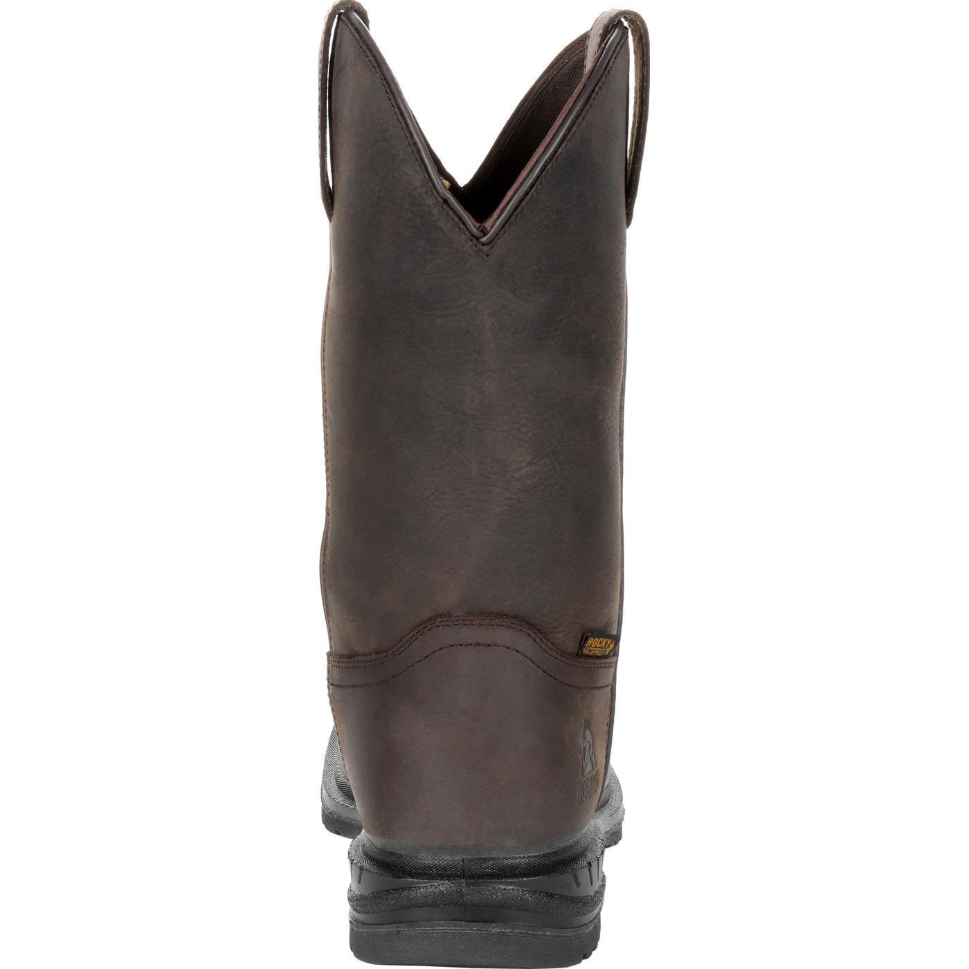 Rocky Worksmart Composite Toe Waterproof Western Boot - Flyclothing LLC