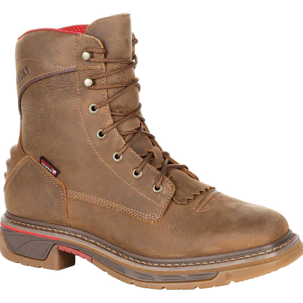 Rocky Iron Skull Waterproof Lacer Western Boot - Rocky - Flyclothing LLC