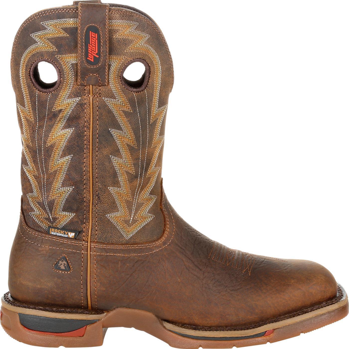 Rocky Long Range Composite Toe Waterproof Western Boot - Rocky