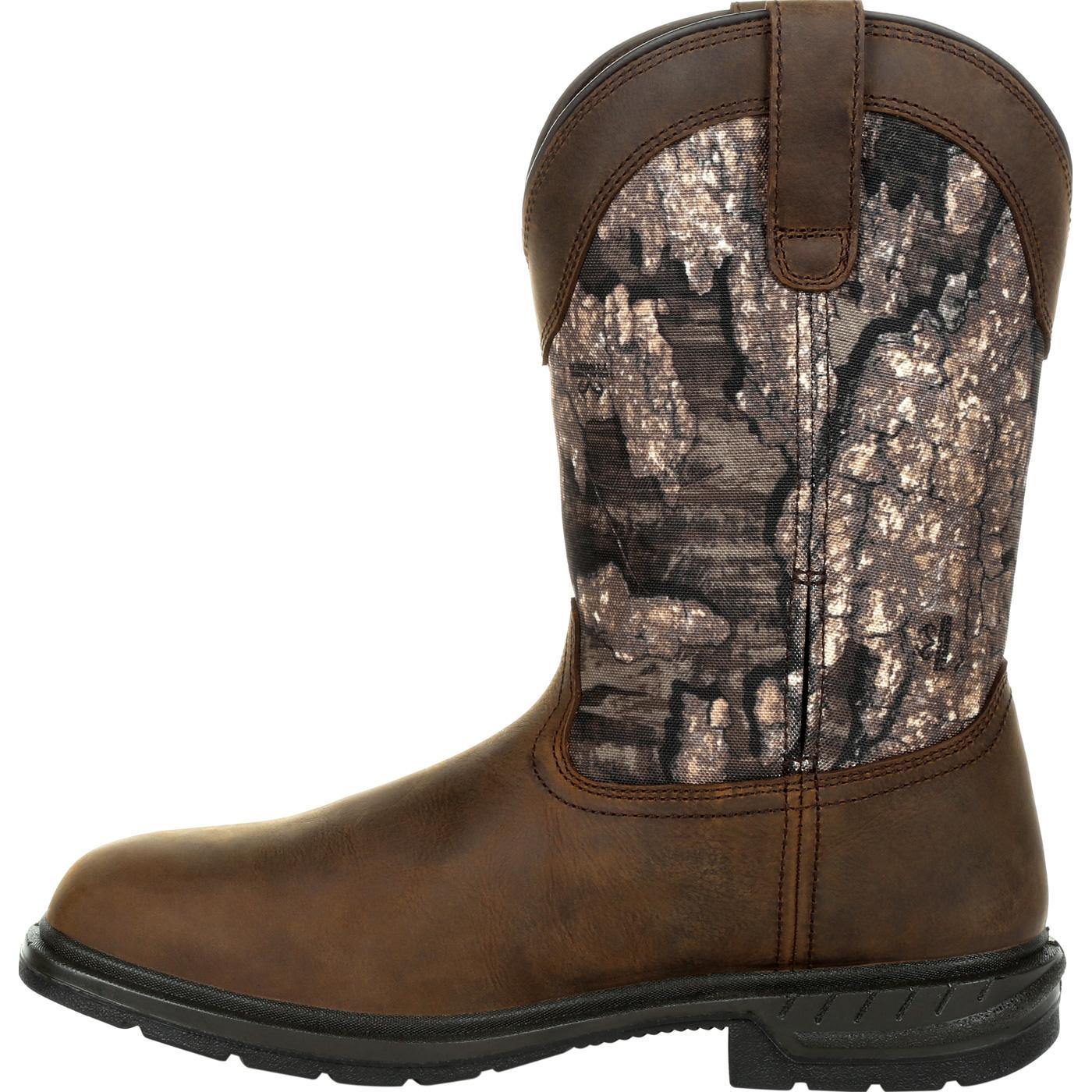 Rocky Worksmart 400G Insulated Waterproof Western Boot - Flyclothing LLC