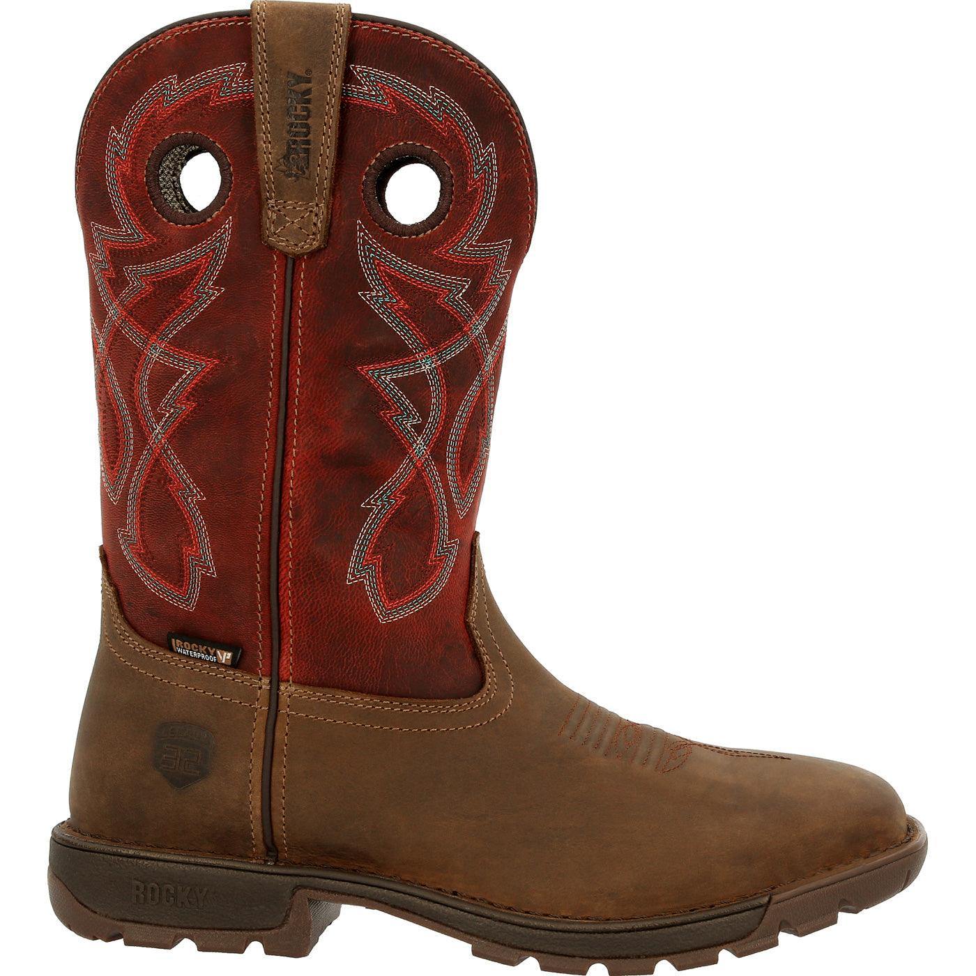 Rocky Legacy 32 Steel Toe Waterproof Western Boot - Rocky