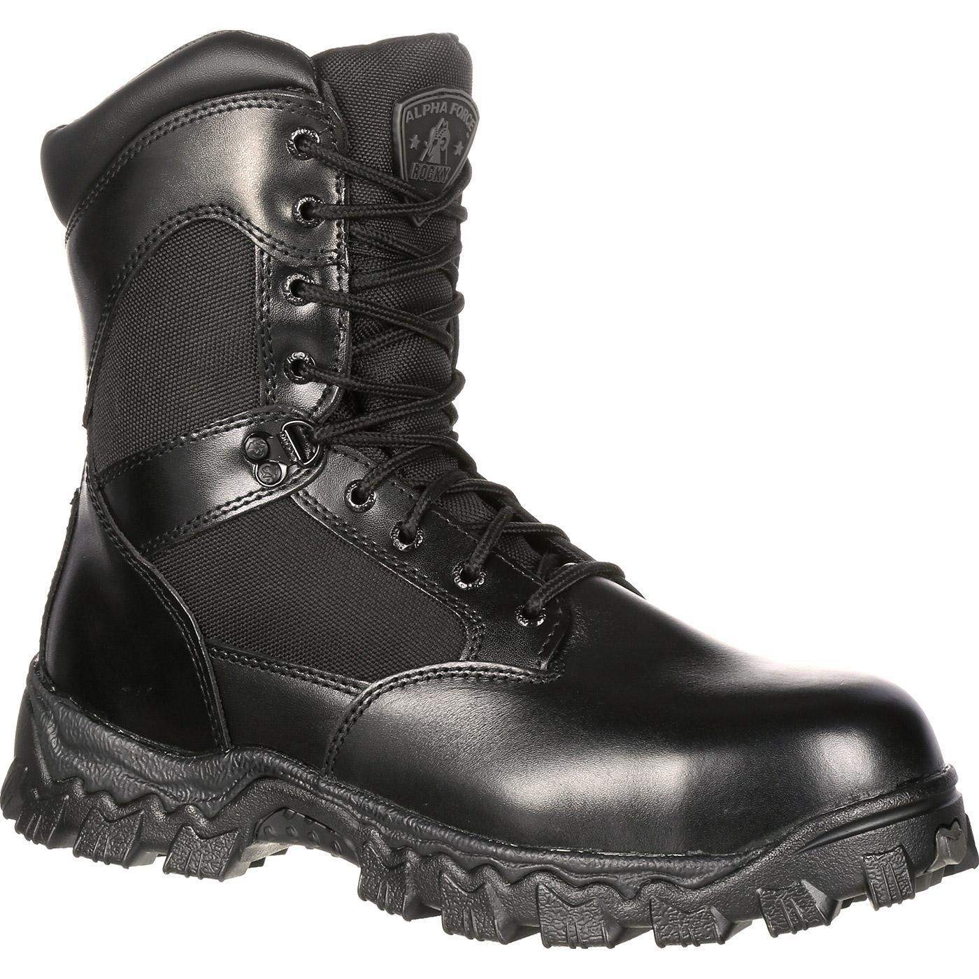 Rocky Alpha Force Waterproof 400G Insulated Public Service Boot - Rocky Boots - Flyclothing LLC