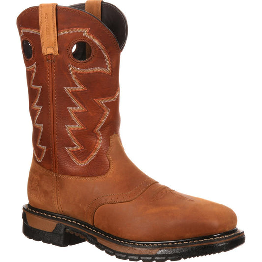Rocky Original Ride Steel Toe Waterproof Western Boot - Rocky