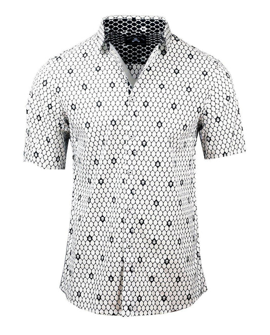 Rock Roll n Soul S/S Overkill White Skull Shirt - Rock Roll N Soul Clothing