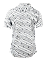 Rock Roll n Soul S/S Overkill White Skull Shirt - Rock Roll N Soul Clothing