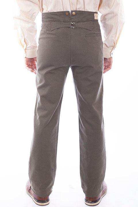 Scully KHAKI CANVAS PANTS - Scully Leather - Flyclothing LLC