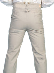 Scully Leather Sand Canvas Mens Pant - Flyclothing LLC