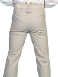 Scully Leather Sand Canvas Mens Pant - Scully Leather