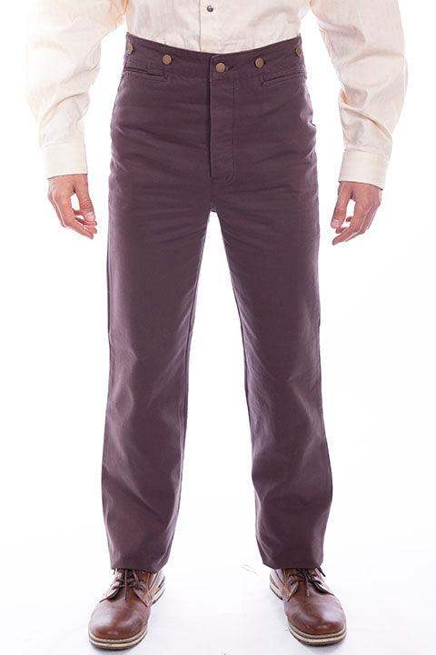 Scully WALNUT CANVAS PANTS - Scully Leather - Flyclothing LLC