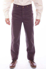 Scully Leather Walnut Canvas Mens Pant - Scully Leather - Flyclothing LLC