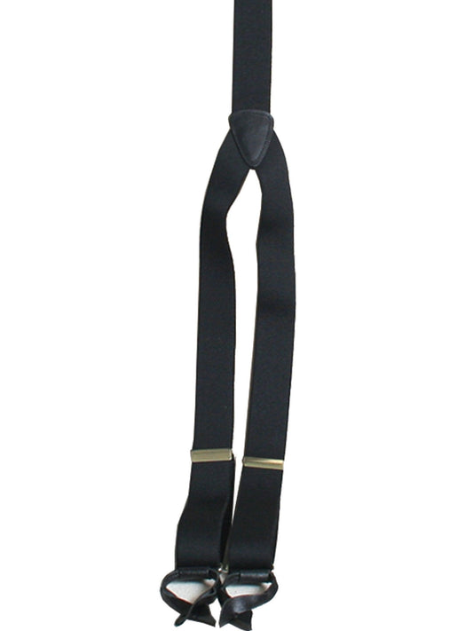 Scully BLACK ELASTIC SUSPENDERS - Scully Leather