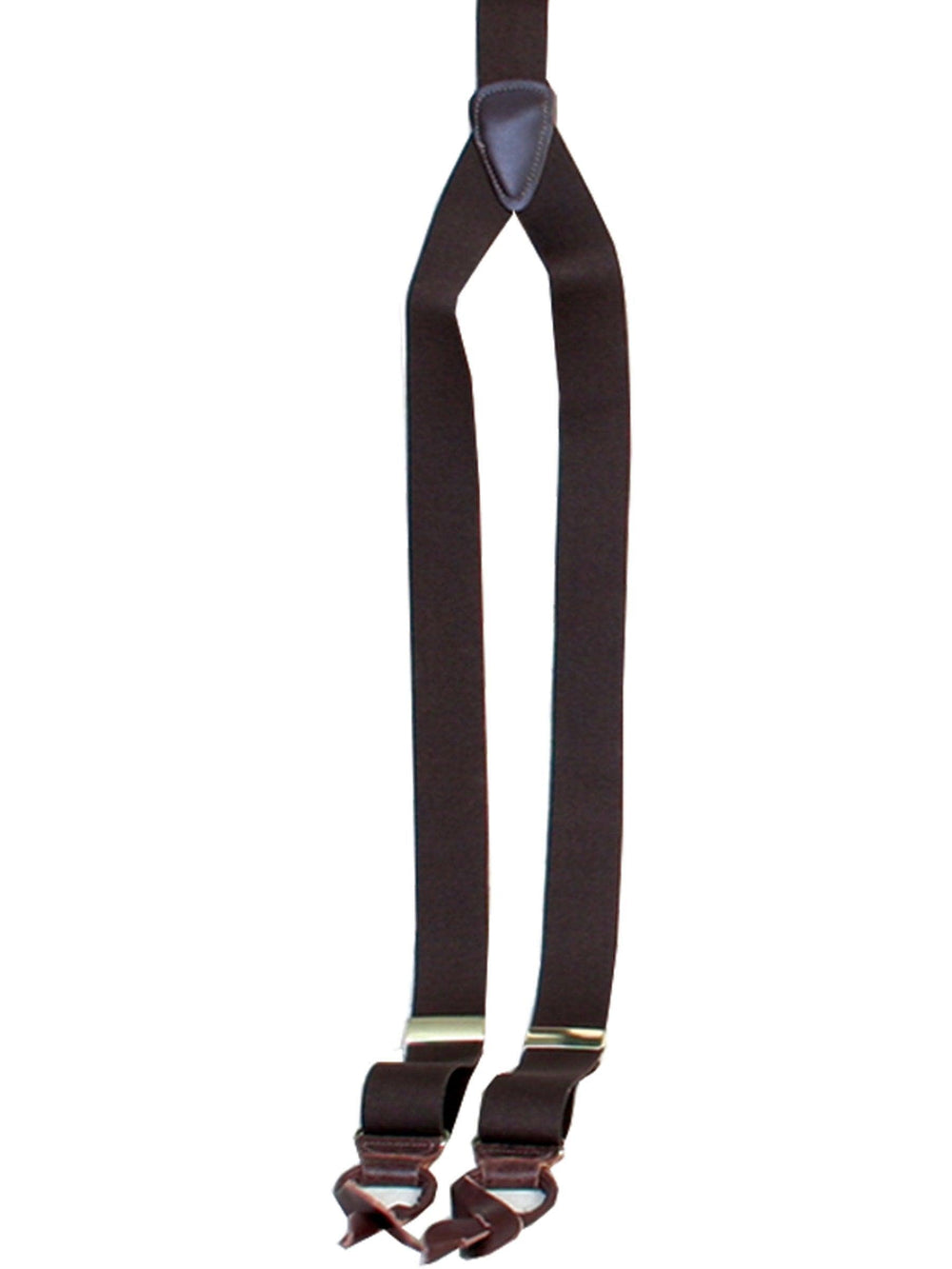 Scully BROWN ELASTIC SUSPENDERS - Scully Leather
