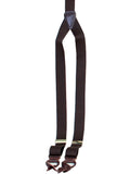 Scully BROWN ELASTIC SUSPENDERS - Scully Leather