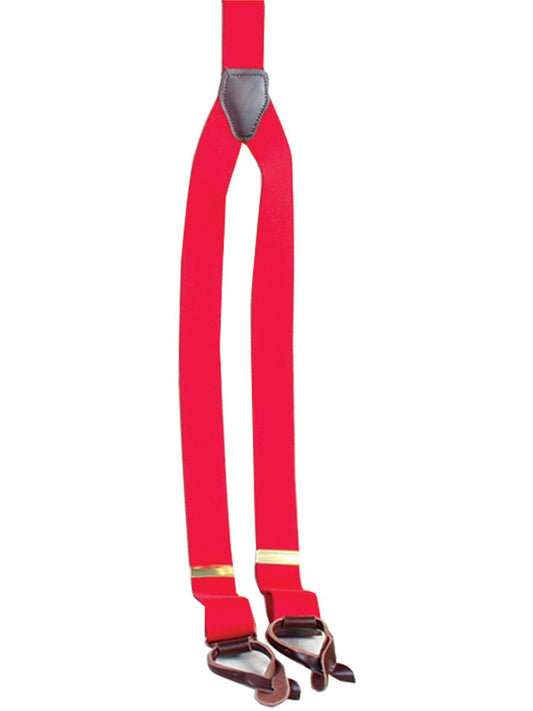 Scully RED ELASTIC SUSPENDERS - Flyclothing LLC