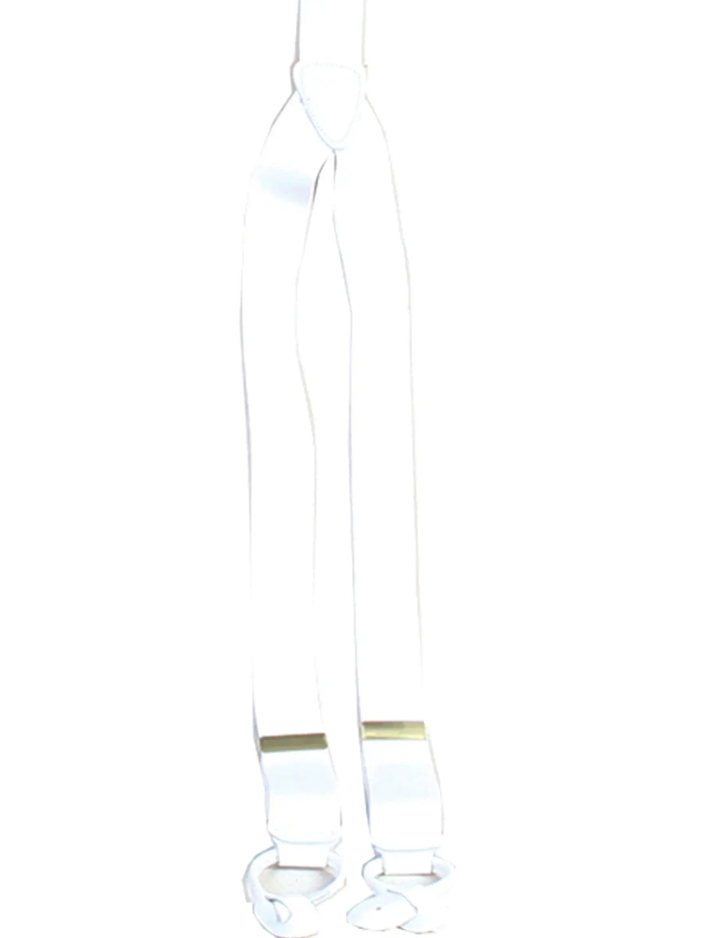 Scully WHITE ELASTIC SUSPENDERS - Scully Leather - Flyclothing LLC