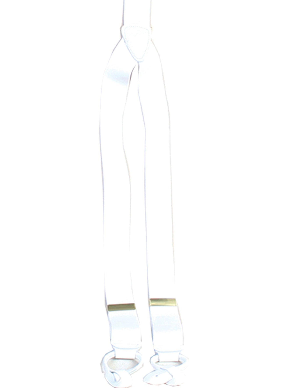 Scully WHITE ELASTIC SUSPENDERS - Scully Leather