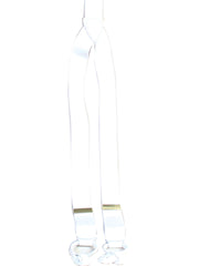 Scully WHITE ELASTIC SUSPENDERS - Flyclothing LLC