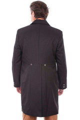 Scully BLACK FROCK COAT - Scully Leather - Flyclothing LLC