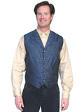 Scully BLUE PAISLEY VEST - Flyclothing LLC