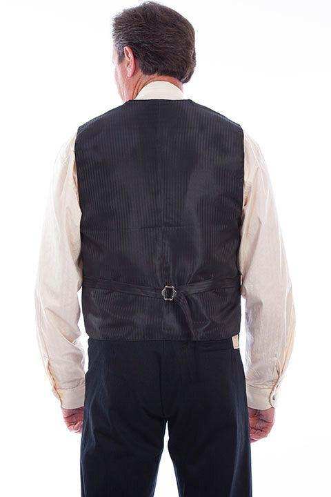 Scully Jaquard Vest Pewter - Scully Leather - Flyclothing LLC