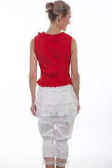 Scully WHITE BLOOMER W/BUSTLE - Flyclothing LLC