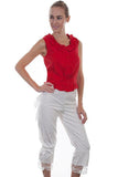Scully WHITE BLOOMER W/BUSTLE - Scully Leather