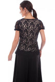 Scully BLACK LACE CORSET - Scully Leather