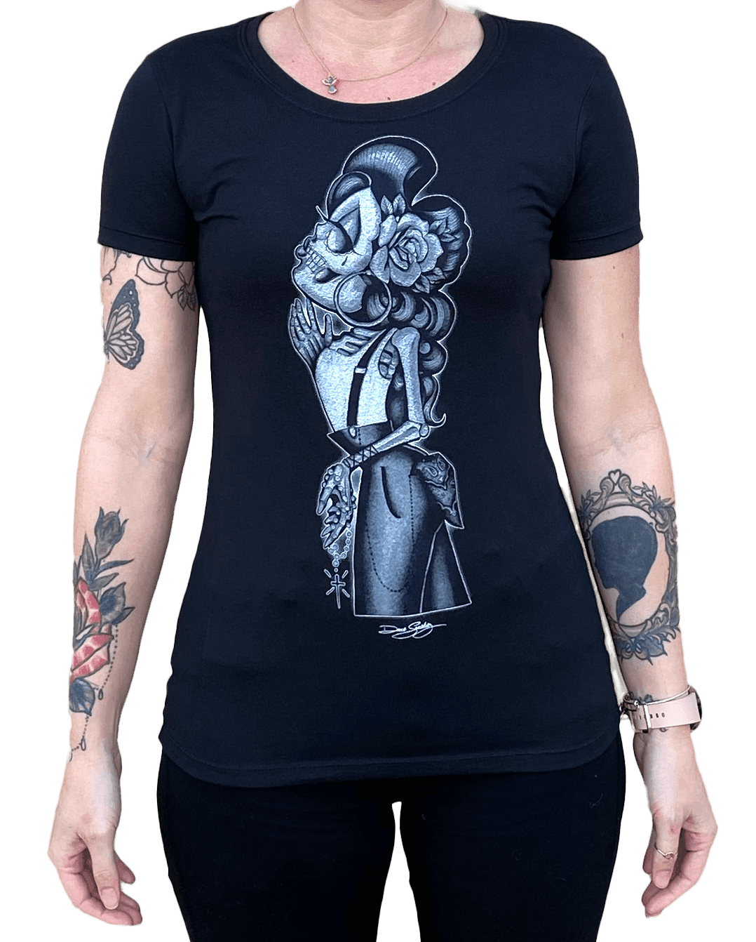 Dave Sanchez Rosie Women's T-Shirt - Lowbrow Art Company