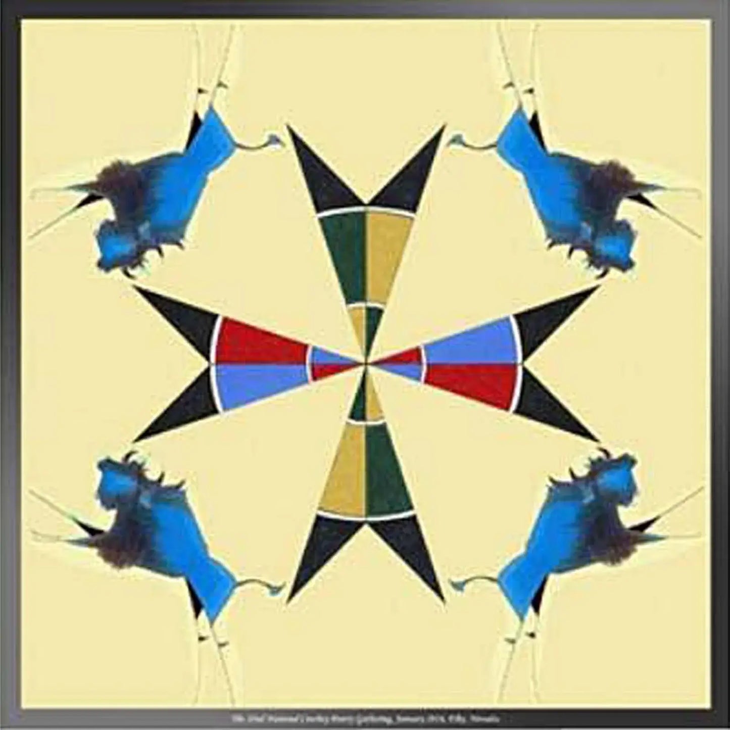 Limited-Edition Faster Than Fast Silk Scarf by Donald Montileaux - Rockmount Clothing - Flyclothing LLC
