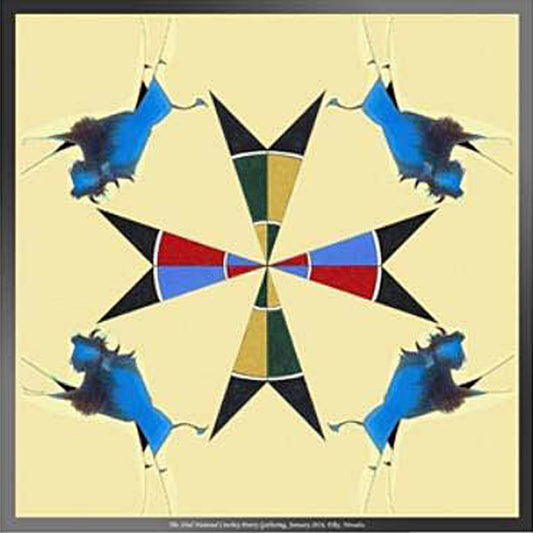 Limited-Edition Faster Than Fast Silk Scarf by Donald Montileaux - Rockmount Clothing