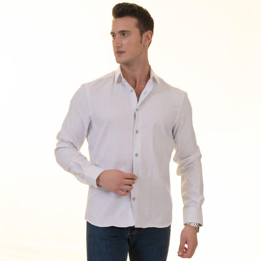 Gravity Homme Men's Long Sleeve Button Down / Piccolo S1 - Gravity Homme