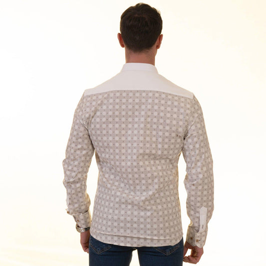 Gravity Homme Men's Long Sleeve Button Down / Tazio S3 - Gravity Homme