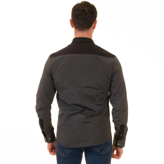 Gravity Homme Men's Long Sleeve Button Down / Sigaretta S5 - Gravity Homme