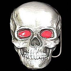 Father Skull Enameled Belt Buckle - Siskiyou Buckle