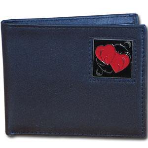 Bi-fold Wallet - Double Heart - Siskiyou Buckle