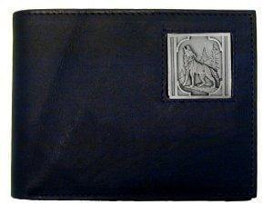 Bi-fold Wallet - Howling Wolf - Siskiyou Buckle