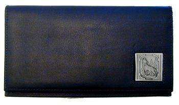 Checkbook Cover - Howling Wolf - Siskiyou Buckle - Flyclothing LLC