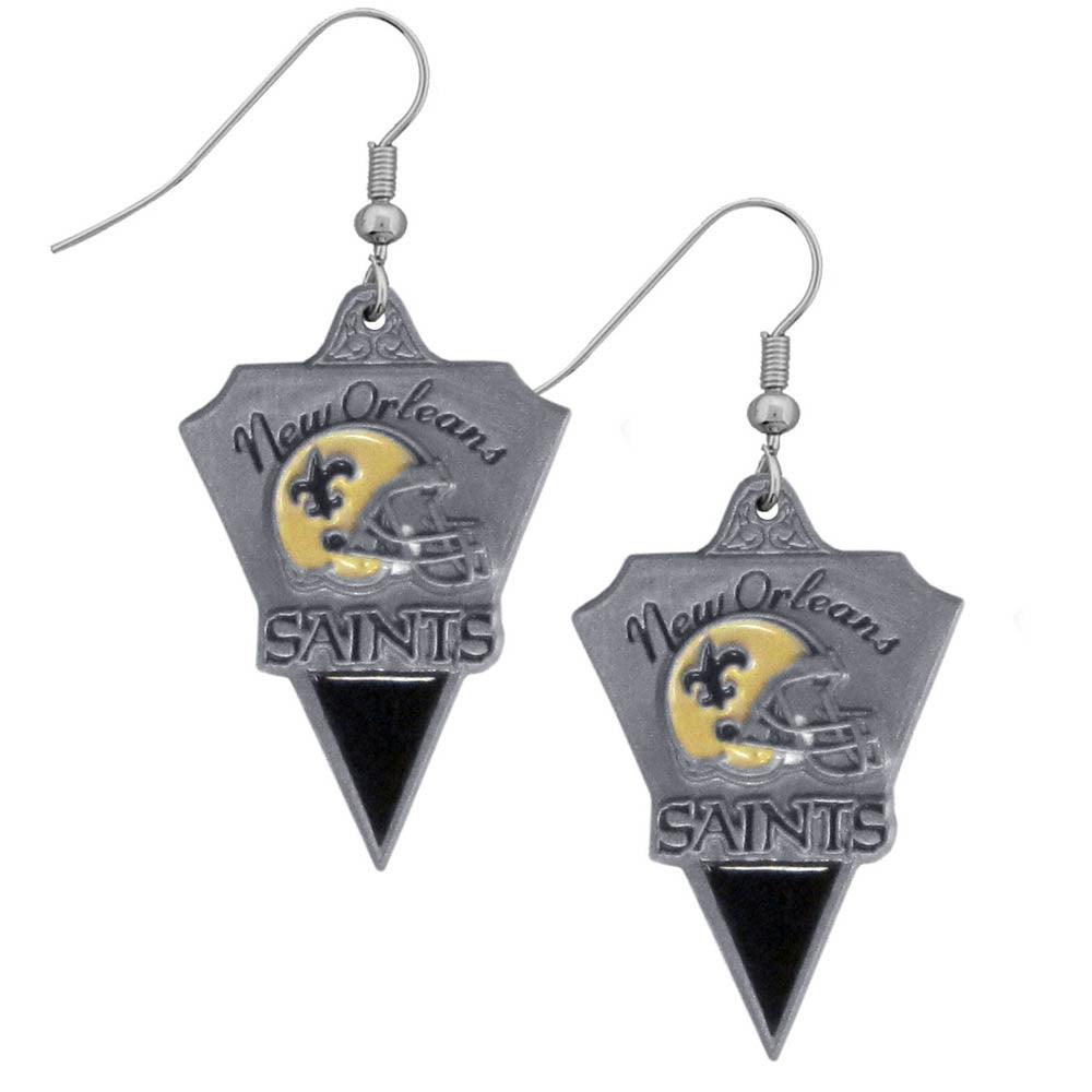 New Orleans Saints Classic Dangle Earrings - Flyclothing LLC